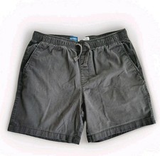 Old Navy Mens Jogger Shorts Built-In Flex Gray Medium Pull On Drawstring Pockets