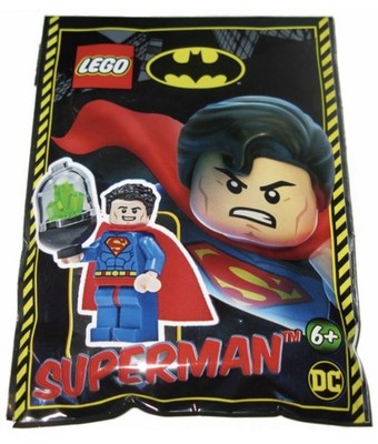 Lego  DC Minifigur Superman aus 211903 Neu und OVP sh0489