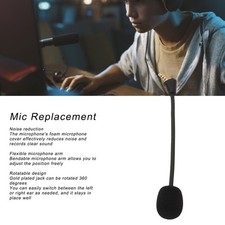 Mic Replacement 3.5mm Detachable Game Microphone for Hyper X Cloud II Wireless