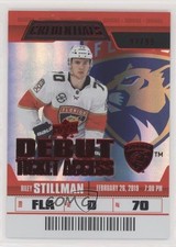 2019 Upper Deck Credentials Debut Ticket Access Red 97/99 Riley Stillman #76 re9