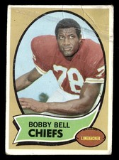 1970 Topps Bobby Bell #154 FR Kansas City Chiefs
