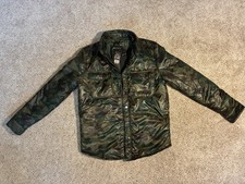 Nick Danger ($98) S Camo Jacket Lightweight Snap Button