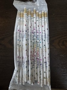 Third Graders Are #1, 12new glittering Pencils, never used or opened