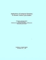 Applications Of Analytical Chemistry To Oceanic Carbon Cycle Studies | Englisch
