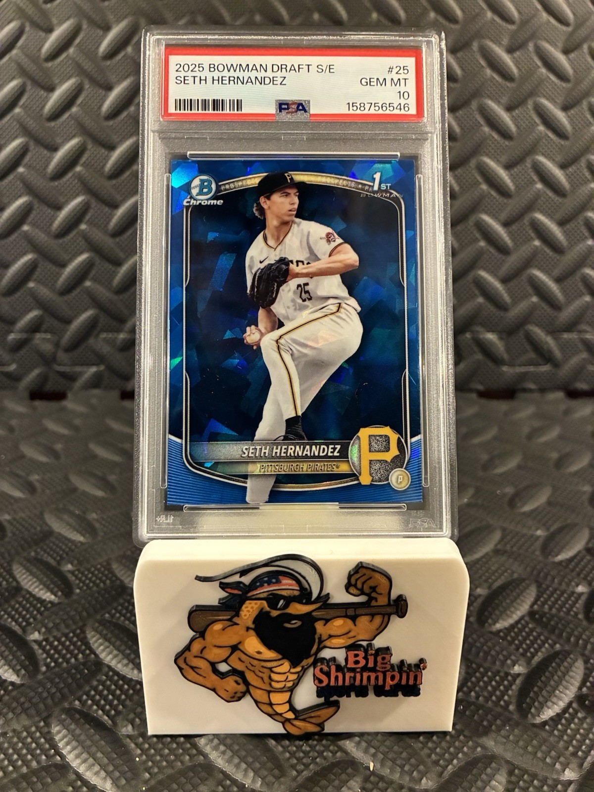2025 Bowman Chrome Draft Sapphire Edition - Seth Hernandez #BDC-25 PSA 10