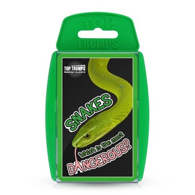 Snakes Top Trumps Card Game - New & Sealed