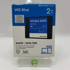 New Western Digital 2.5" Blue SA510 2TB SATA III 6Gbps SSD WDBB8H0020BNC-WRWM
