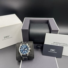 IWC Pilot Chronograph Automatic Blue Dial 41mm Watch IW388101 12