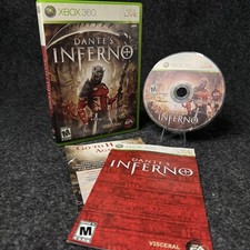 Dante’s Inferno Xbox 360 EA Visceral Games Action Horror Xbox Live Game Complete