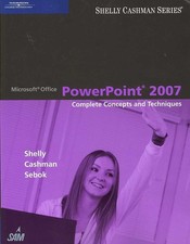 Microsoft Office PowerPoint 2007: Complete Concepts - Cengage - VERY GOOD