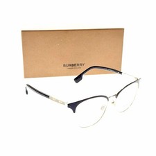 BURBERRY LONDON SOPHIA EYEGLASSES RX LIGHT GOLD BLACK / DEMO LENS BE1355 1109