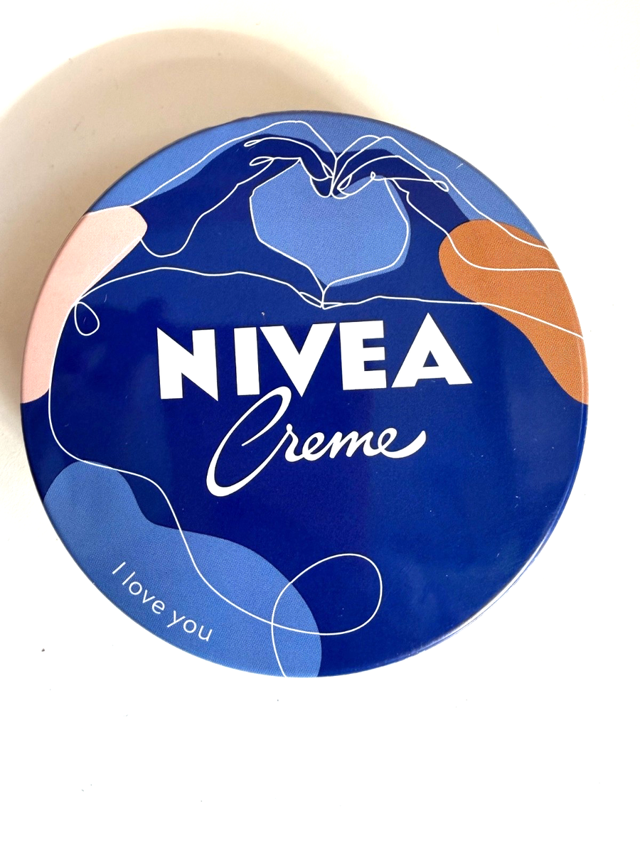 Nivea Creme Cream universal for FACE HANDS BODY tin can-75g-Made