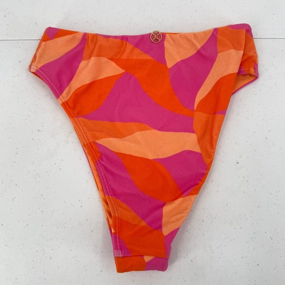 Nuevo con etiquetas Pantalones de bikini Vix Paula Hermanny Martinica Gigi multicolor talla S Foto 2 de 4