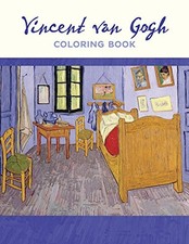 VINCENT VAN GOGH: COLORING BOOK By Pomegranate  Mint Condition 