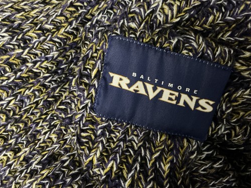Forever Collectibles Infinity Scarf NFL Baltimore Ravens NFL Authorized NWT