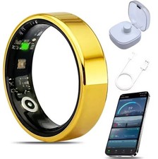 Smart Ring Fitness Tracker Bluetooth Heart Rate Sleep Monitor Waterproof