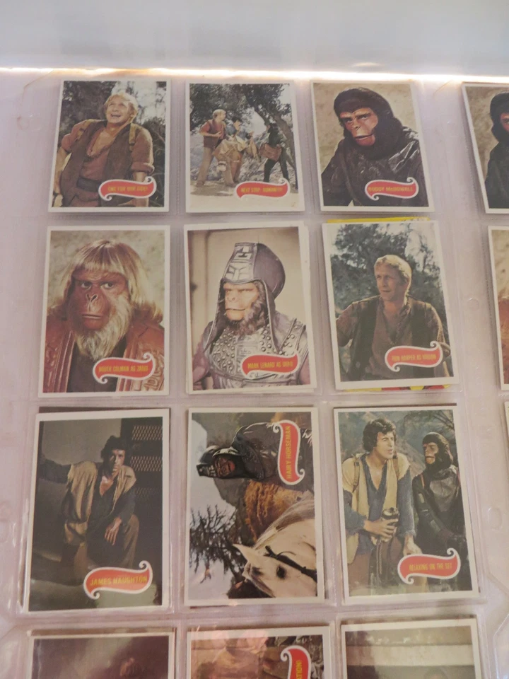 1967 Topps Planet of the Apes Movie Photo Card Series Complete Set of 66 - Image 2 of 4