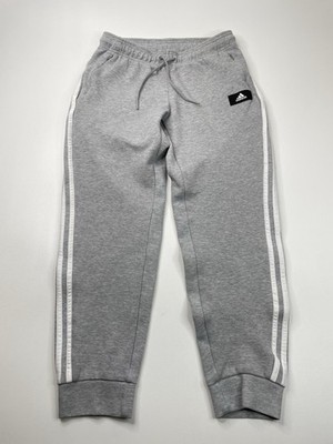 Adidas Sportswear Future Icons 3-Stripe Gray Joggers Women s Sz S Sweatpants