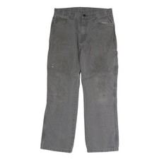 DICKIES Herren Hose Baumwolle grau Regular Straight W32 L29 Workwear robust