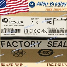 Brand New 1762-OB16/A AB MicroLogix 16 Point D/O Module 1762OB16 serA US Stock