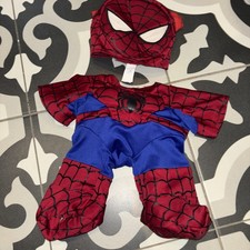 Build A Bear Spider-Man Muscle Outfit Costume Marvel Superhero 