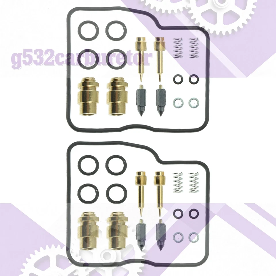 2x SUZUKI VX800 1990-1993 VS1400 87-92 Carburetor Repair Kit-US STOCK - Imagem 4 de 4