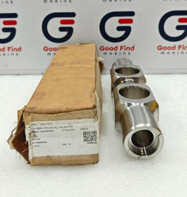 Cameron 2605715-01 Rev 02 Main Drg Piston Valve New Fast Shipping