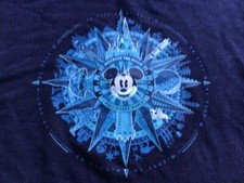 Walt Disney World Mickey Mouse Discover the Magic Navy Blue Sweatshirt Small