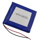 3.7V 10000mAh 37Wh Rechargeable Li Battery 156870 Lipo For GPS Tablet PC PDA