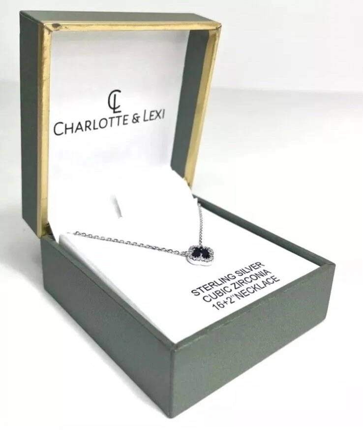 "Collar de plata de ley 18"" nuevo en caja" Foto 2 de 4