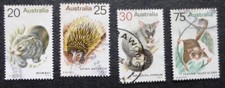 1973 Selection of Used/cancelled Australia Stamps 'Wild Animals'- Item No DC-115