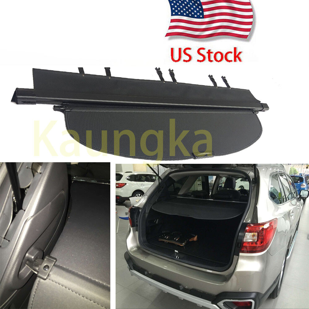Retractable Cargo Cover For20152019 Subaru Outback Trunk Tonneau Security Shade eBay