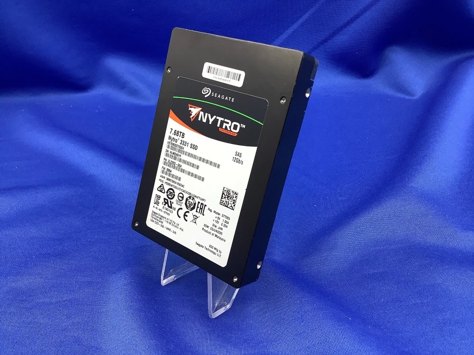 XS7680SE70004 Seagate Nytro 3331 7.68TB SAS 12Gb/s 2.5in ENT SSD - Image 3 of 4