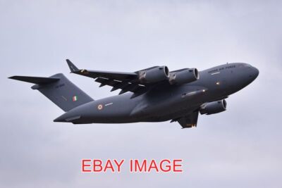 PHOTO  (2) BOEING C-17A GLOBEMASTER III CB-8010  C/N F269 / 50270 L/N IND10 BUIL