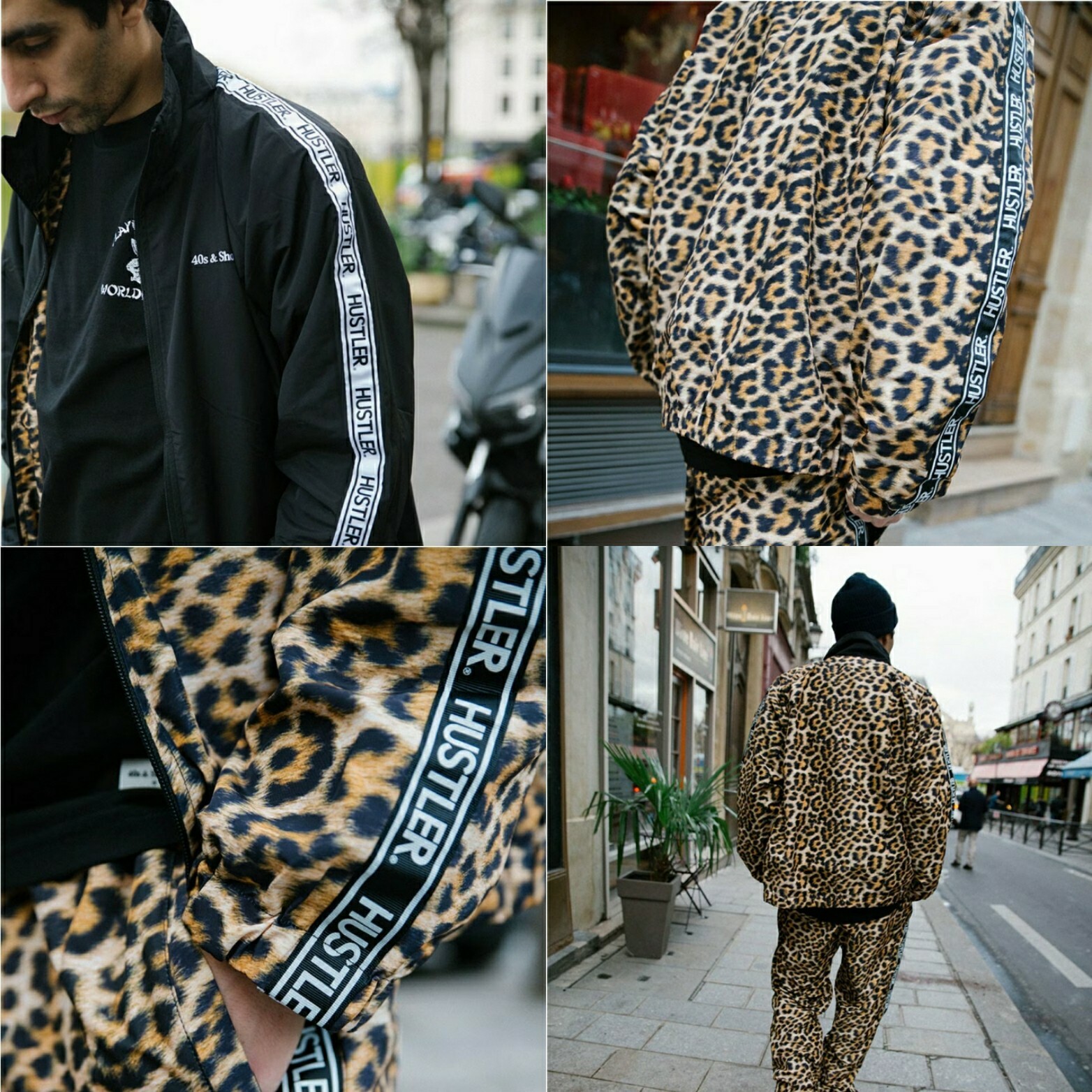 40s & Shorties x Hustler Hooligan Track Jacket Unisex Adult Men or Women  Medium