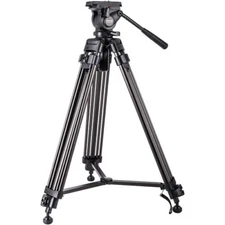 Professional Video Tripod-DAIWA DSV55, 2-Stage 65mm Bowl Mount Fluid Video Head