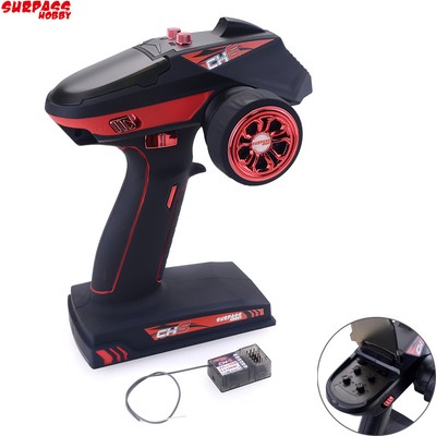 Surpass Hobby 2.4G 6CH Super Response Radio System Transmitter with Receiver