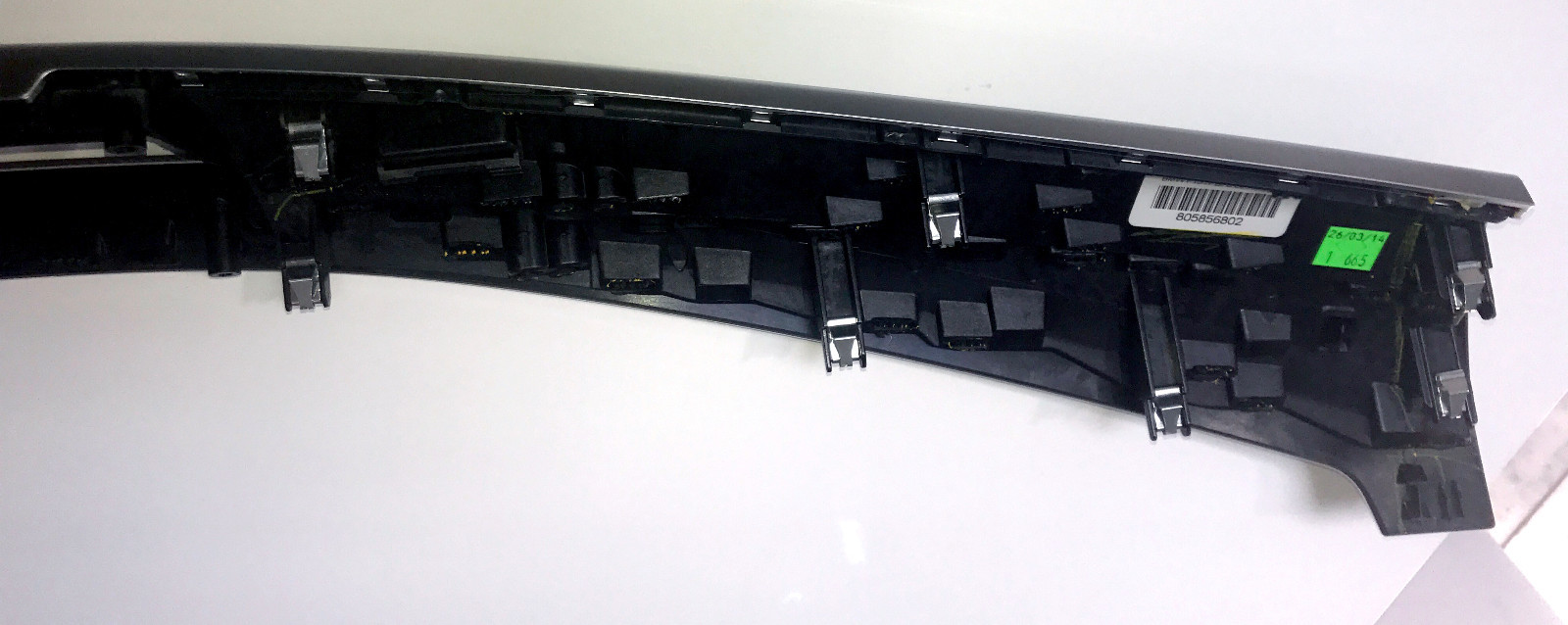 Original BMW Leiste Blende I-Tafel X5 / X6 Aluminium Hexagon TN  