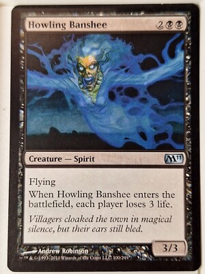 Howling Banshee - Magic 2011 Core Set M11 - Magic the Gathering MTG Nice!