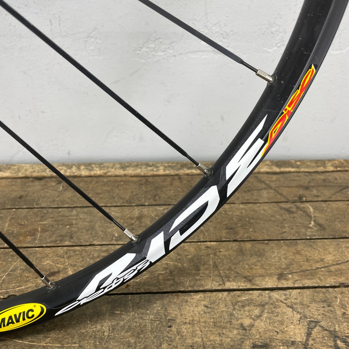 Vintage Mavic Cross Ride Disc Front Wheel 26 Center Lock 24h