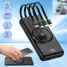 900000mAh Cargador Fast USB Portatil Universal Para Celulares Bateria De Celular