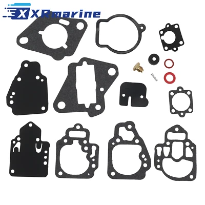 Carburetor Repair Kit For Mercury Mariner Outboard 6 8 9.9 10 15 20 25 HP - Image 1 of 4