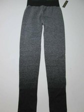 NWT New Mix Womens One Size Legging Gray Elastic Waist High-Rise Stretch Pull On