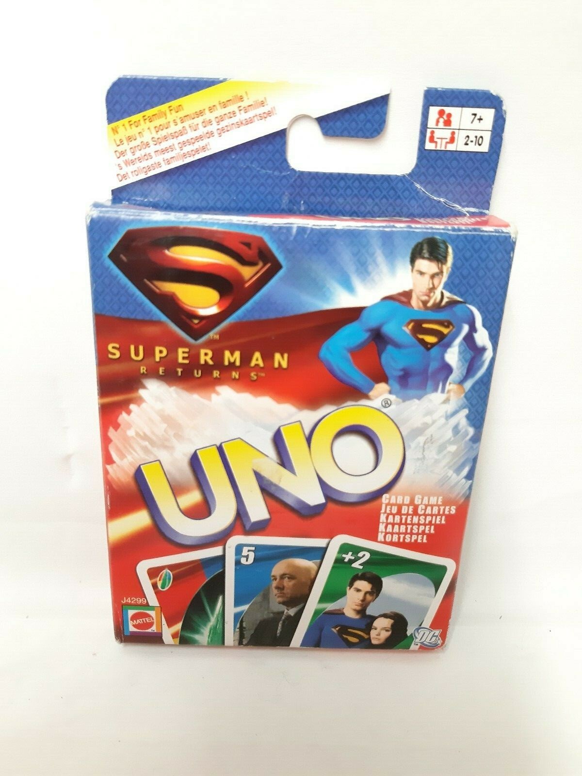 Uno Superman Returns The Card Game Mattel For Sale Online Ebay