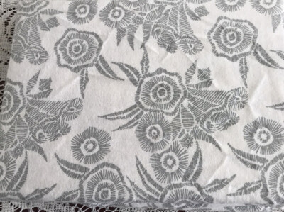 Mason Collection Flannel STANDARD HeavyWeight Pillowcases Set Of 2  FLORAL New