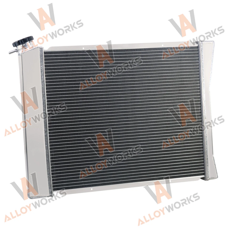 4 Row Radiator For Chevy GMC C/G/K/R/V 10 C20 30 1500 2500 Truck Suburban 85-93 - Image 3 of 4