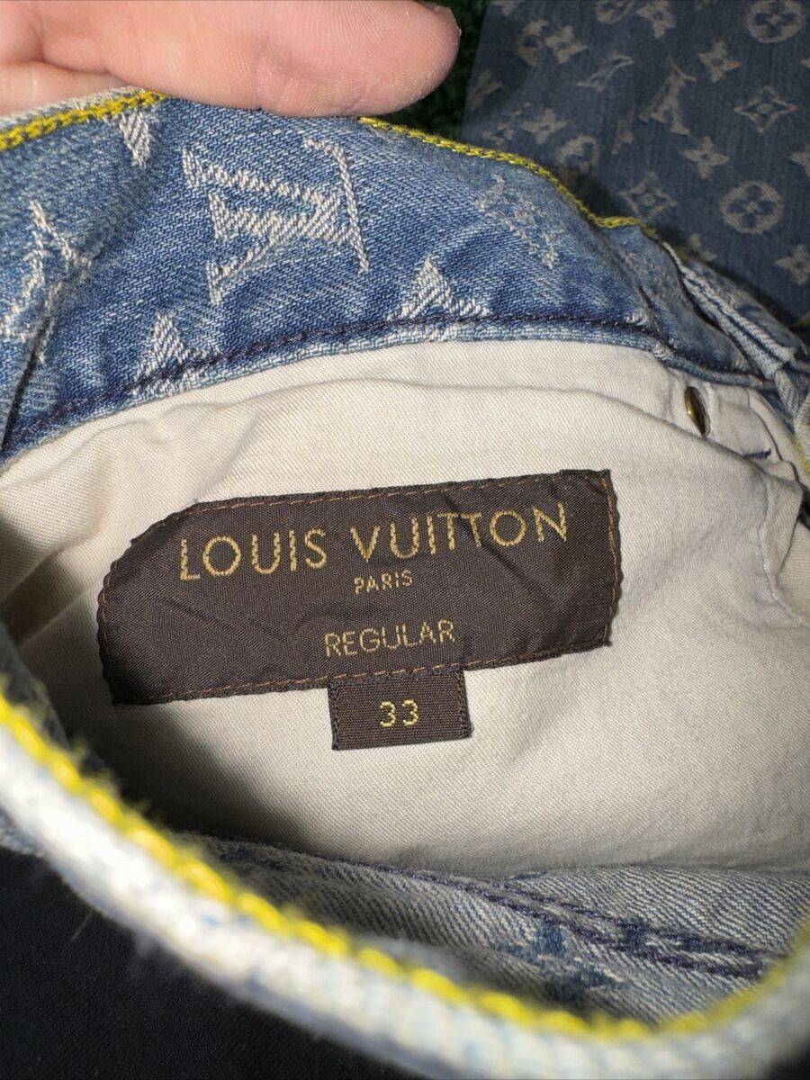 Supreme x Louis Vuitton Jacquard Denim 5-Pocket Jean Size 33 Supreme x Louis Vuitton Jacquard Denim 5-Pocket Jean Size 33