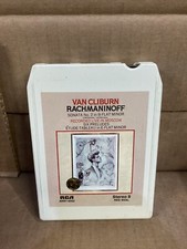 Van Cliburn Rachmaninoff 8-Track