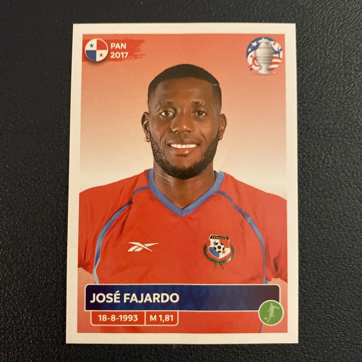 2024 Panini COPA AMERICA USA PAN22 JOSE FAJARDO Panama White