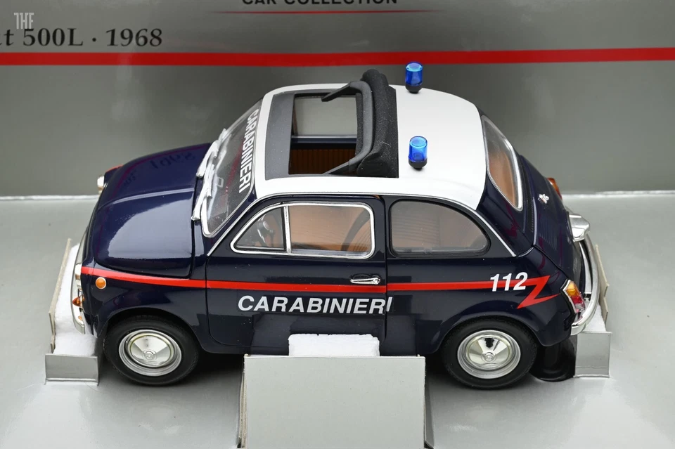 1/18 Minichamps FIAT 500L Carabinieri 1968-150121690*AS IS - Image 4 of 4